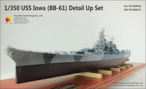 VERY FIRE VF350010 - 1:350 USS Iowa (BB-61) Detail Set