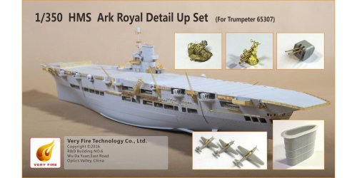 Przejdź do produktu VERY FIRE VF350004 - 1:350 HMS Ark Royal Detail Up Set Trumpeter 65307