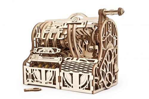 Przejdź do produktu UGEARS 70136 - Kasa Fiskalna - model mechaniczny do składania (puzzle 3D)