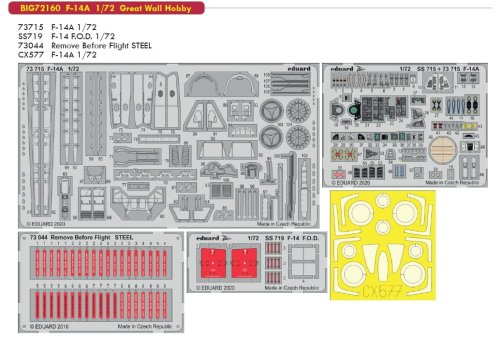 Przejdź do produktu EDUARD BIG72160 - 1:72 F-14A