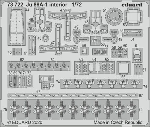 Przejdź do produktu EDUARD 73722 - 1:72 Ju 88A-1 interior