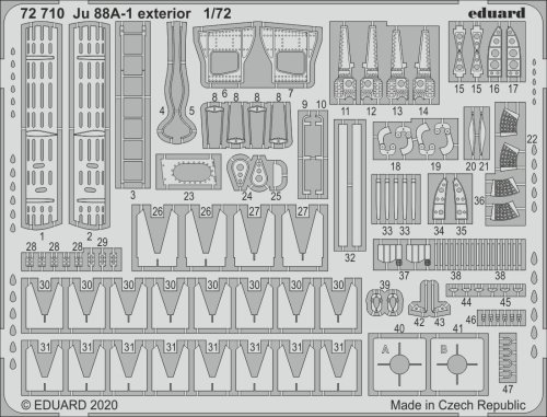 Przejdź do produktu EDUARD 72710 - 1:72 Ju 88A-1 exterior