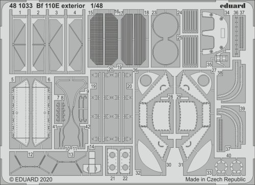 Przejdź do produktu EDUARD 481033 - 1:48 Bf 110E exterior