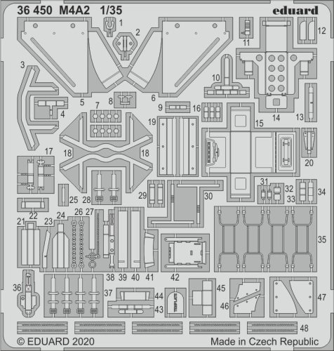 Przejdź do produktu EDUARD 36450 - 1:35 M4A2
