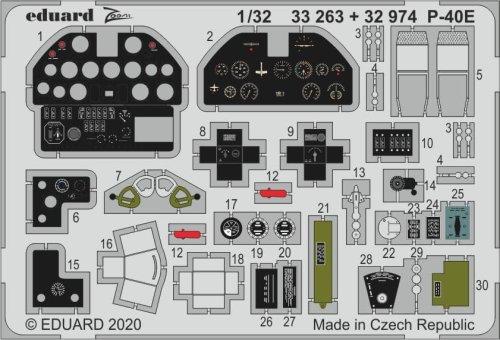 Przejdź do produktu EDUARD 33263 - 1:32 P-40E