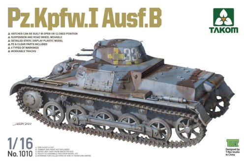 Przejdź do produktu TAKOM 1010 - 1:16 Pz.Kpfw.I Ausf.B