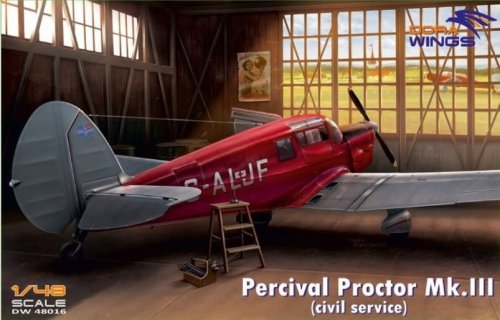 Przejdź do produktu DORA WINGS 48016 - 1:48 Percival Proctor Mk. III ( civil registration )