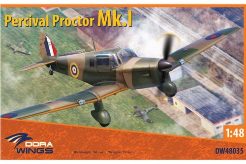 Przejdź do produktu DORA WINGS DW 48035 - 1:48 Percival Proctor MK. I