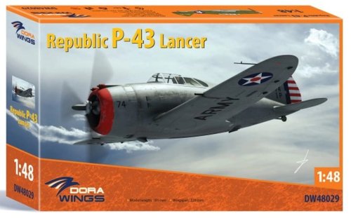 Przejdź do produktu DORA WINGS DW 48029 - 1:48 Republic P-43 Lancer