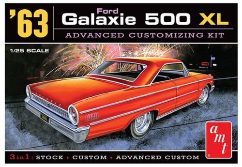 Przejdź do produktu AMT 1186 - 1:25 1963 Ford Galaxie 500 XL