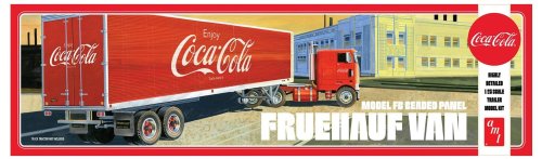 Przejdź do produktu AMT 1109 - 1:25 Model FB Beaded Panel Fruehauf Van Coca-Cola