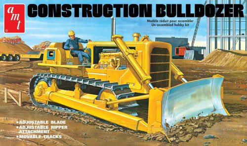 Przejdź do produktu AMT 1086 - 1:25 Construction Bulldozer