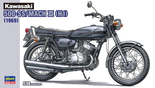 Przejdź do produktu HASEGAWA 21510 - 1:12 Kawasaki 500-SS/MACH III ( H1 )