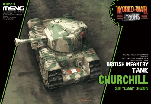 Przejdź do produktu MENG MODEL WWT017 - World War Toons Churchill British Infantry Tank