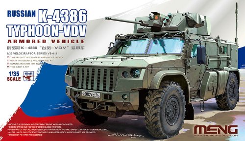 Przejdź do produktu MENG MODEL VS014 - 1:35 Russian K-4386 Typhoon-VDV Armored Vehicle