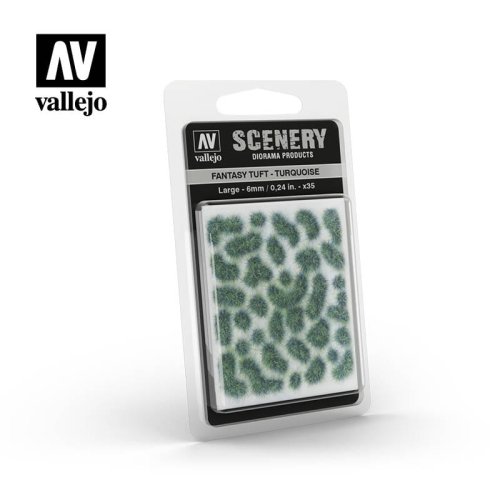 Przejdź do produktu VALLEJO SC432 - Kępy traw - Fantasy Tuft - Turquoise