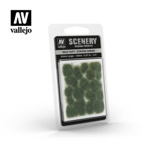 VALLEJO SC427 - Kępy traw - Wild Tuft - Strong Green