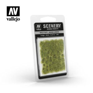 VALLEJO SC413 - Kępy traw - Wild Tuft - Dense Green