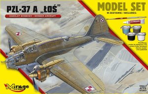 MIRAGE 872095 - 1:72 PZL 37A Łoś - Model Set