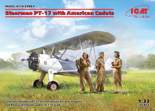 Przejdź do produktu ICM 32051 - 1:32 Stearman PT-17 with American Cadets