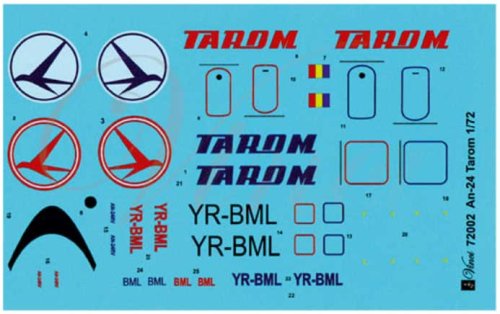 Przejdź do produktu BIGMODEL VINCI 72002 - 1:72 An-24 Tarom