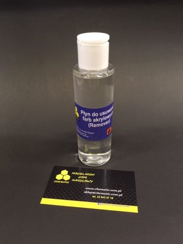 Przejdź do produktu CHEMATIC - Płyn do usuwania farb akrylowych 100 ml