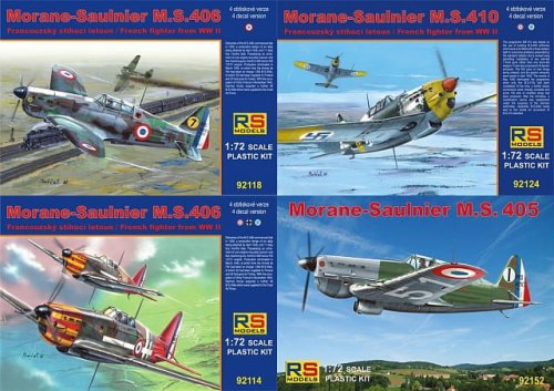 Przejdź do produktu RS MODELS 93003 - 1:72 Detail set for MS 405/406/410