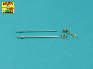 Aber 35L-317 - 1:35 Zestaw luf do rosyjskiego pojazdu BWPT Objekt 199 Ramka i Terminator