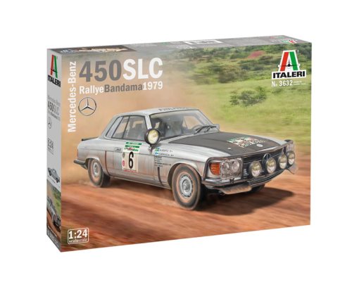 Przejdź do produktu ITALERI 3632 - 1:24 Mercedes-Benz 450SLC Rallye Bandama 1979