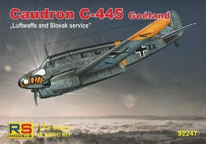 RS MODELS 92247 - 1:72 Caudron C-445 Goeland - Luftwaffe and Slovak service