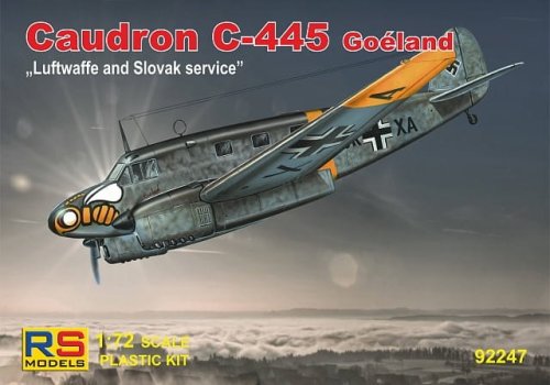 Przejdź do produktu RS MODELS 92247 - 1:72 Caudron C-445 Goeland - Luftwaffe and Slovak service