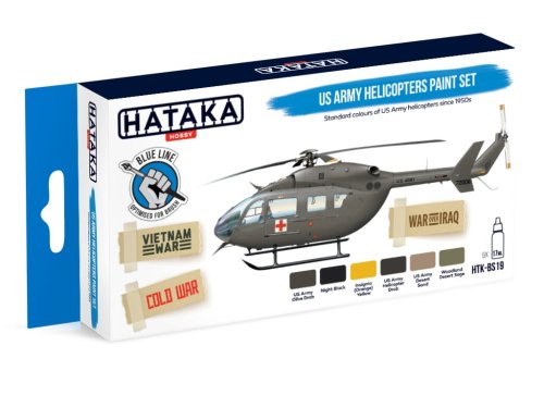Przejdź do produktu HATAKA BS19 - Zestaw farb US Army Helicopters