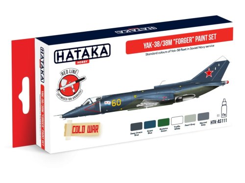 Przejdź do produktu HATAKA AS111 - Zestaw farb Yak-38/38M Forger