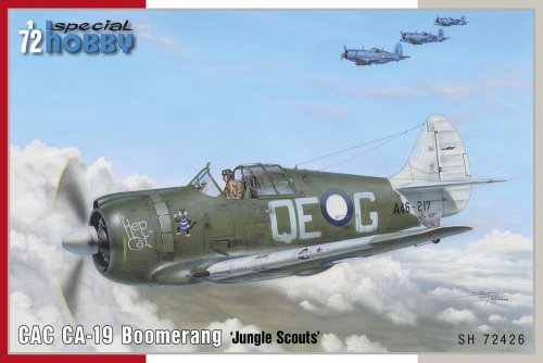 Przejdź do produktu SPECIAL HOBBY 72426 - 1:72 CAC CA-19 Boomerang - Jungle Scouts