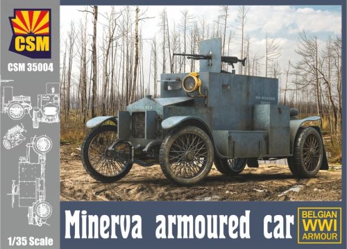 Przejdź do produktu COPPER STATE MODELS CSM 35004 - 1:35 Minerva armoured car
