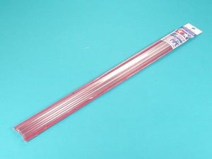 TAMIYA 70137 - Rurki polistyrenowe przezroczyste 8 mm x 3 szt - Clear Plastic Beam 8mm Pipe