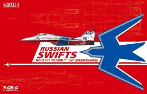 GREAT WALL HOBBY S4814 - 1:48 MiG-29 Fulcrum C Russian Swifts - Limited Edition
