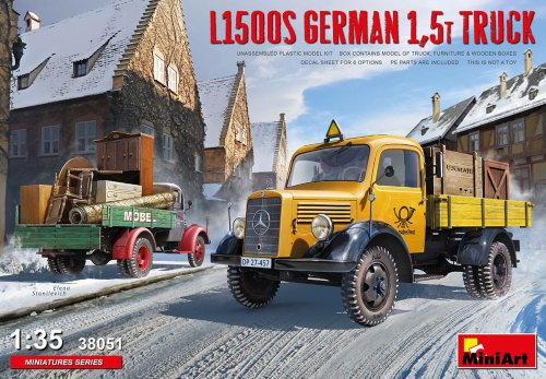Przejdź do produktu MINIART 38051 - 1:35 L1500S German 1,5t Truck
