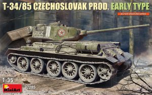 MINIART 37085 - 1:35 T-34/85 Czechoslovak prod. Early Type