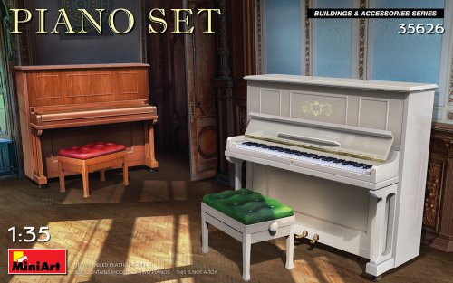 Przejdź do produktu MINIART 35626 - 1:35 Piano set