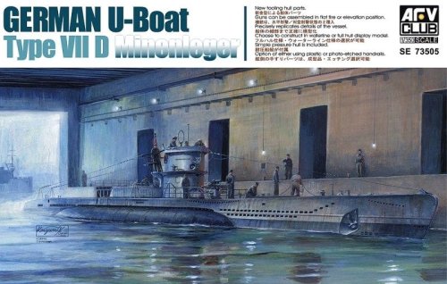 Przejdź do produktu AFV CLUB SE 73505 - 1:350 German U-Boat Type VII D Minenleger