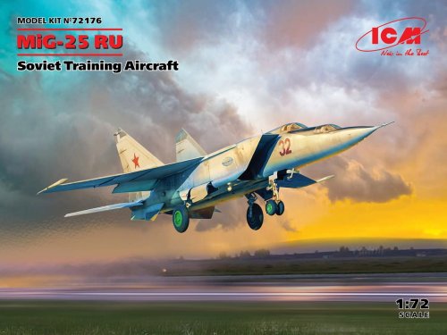 Przejdź do produktu ICM 72176 - 1:72 MiG-25 RU Soviet Training Aircraft
