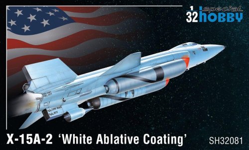 Przejdź do produktu SPECIAL HOBBY 32081 - 1:32 X-15A-2 White Ablative Coating