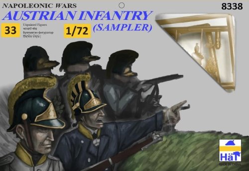 Przejdź do produktu HAT 8338 - 1:72 Napoleonic Austrian Infantry Sampler