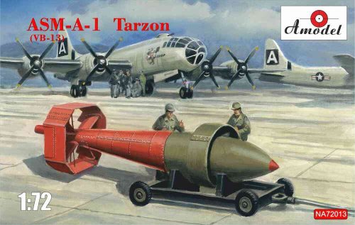 Przejdź do produktu AMODEL NA72013 - 1:72 ASM-A-1 Tarzon (VB-13) American bomb