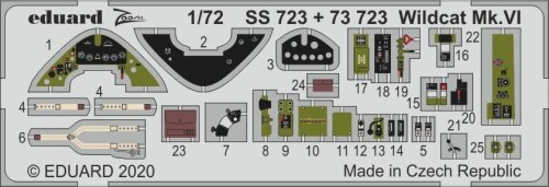 Przejdź do produktu EDUARD SS723 - 1:72 Wildcat Mk.VI
