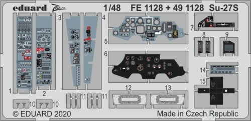 Przejdź do produktu EDUARD FE1128 - 1:48 Su-27S