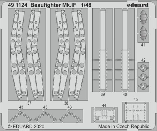 Przejdź do produktu EDUARD 491124 - 1:48 Beaufighter Mk.IF