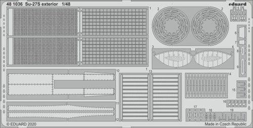 Przejdź do produktu EDUARD 481036 - 1:48 Su-27S exterior