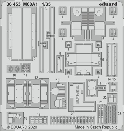 Przejdź do produktu EDUARD 36453 - 1:35 M60A1